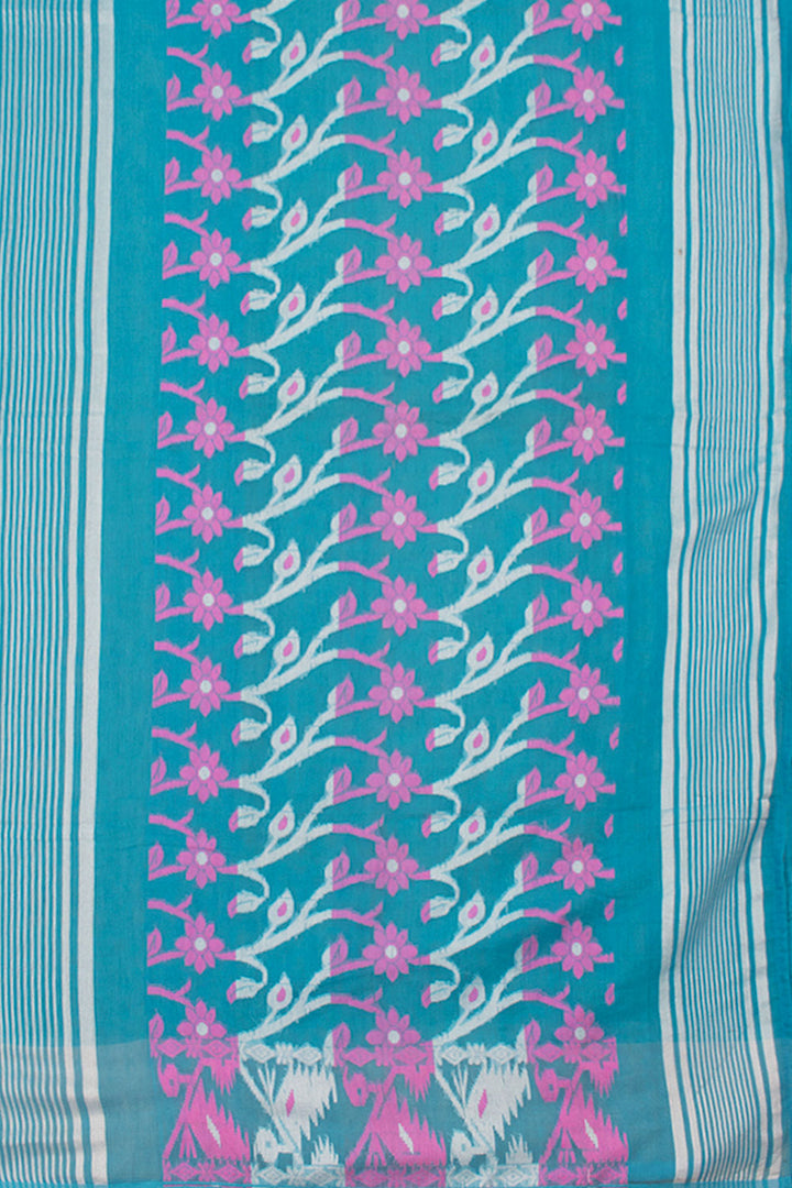 Handloom Jamdani Style Cotton Saree 10058269