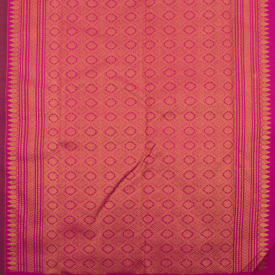 Handloom Pure Zari Borderless Kanjivaram Silk Saree 10056105