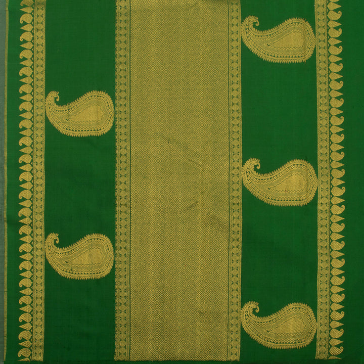 Handloom Pure Zari Borderless Kanjivaram Silk Saree 10056106