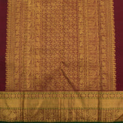 Handloom Pure Zari Jacquard Kanjivaram Silk Saree 10056280