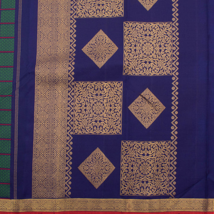 Handloom Pure Zari Jacquard Kanjivaram Silk Saree 10056303
