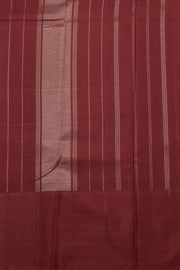 Cream Pure Zari Korvai Kanjivaram Silk Saree 10059025