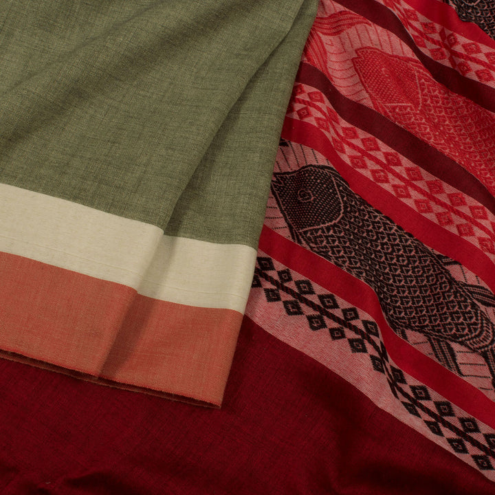 Handloom Bengal Cotton Saree 10055164