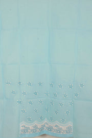 Chikankari Embroidered Cotton Anarkali Suit Material 10057958