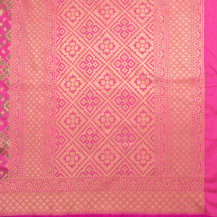 Handloom Patola Banarasi Katan Silk Saree 10056013