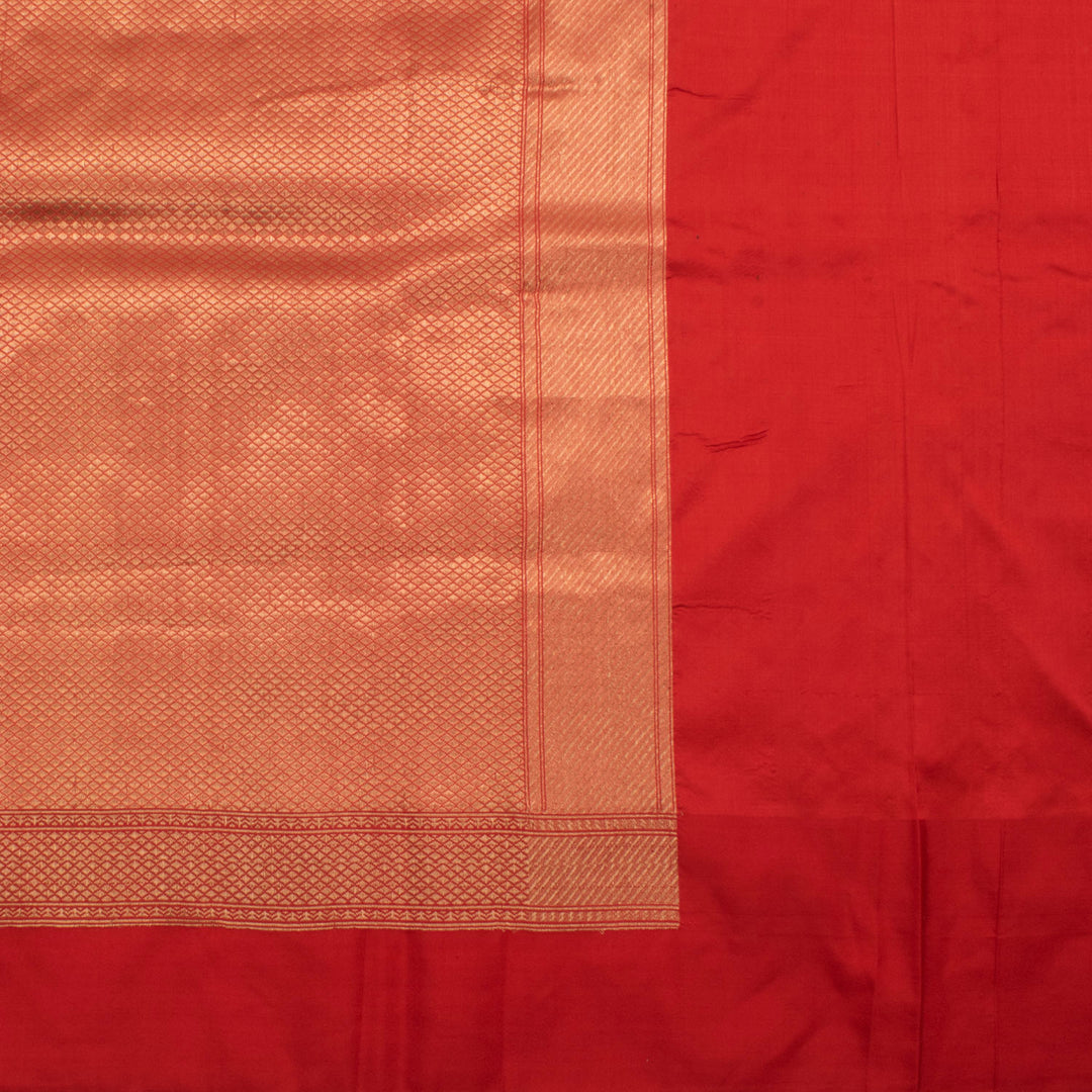 Handloom Brocade Banarasi Katan Silk Saree 10056037