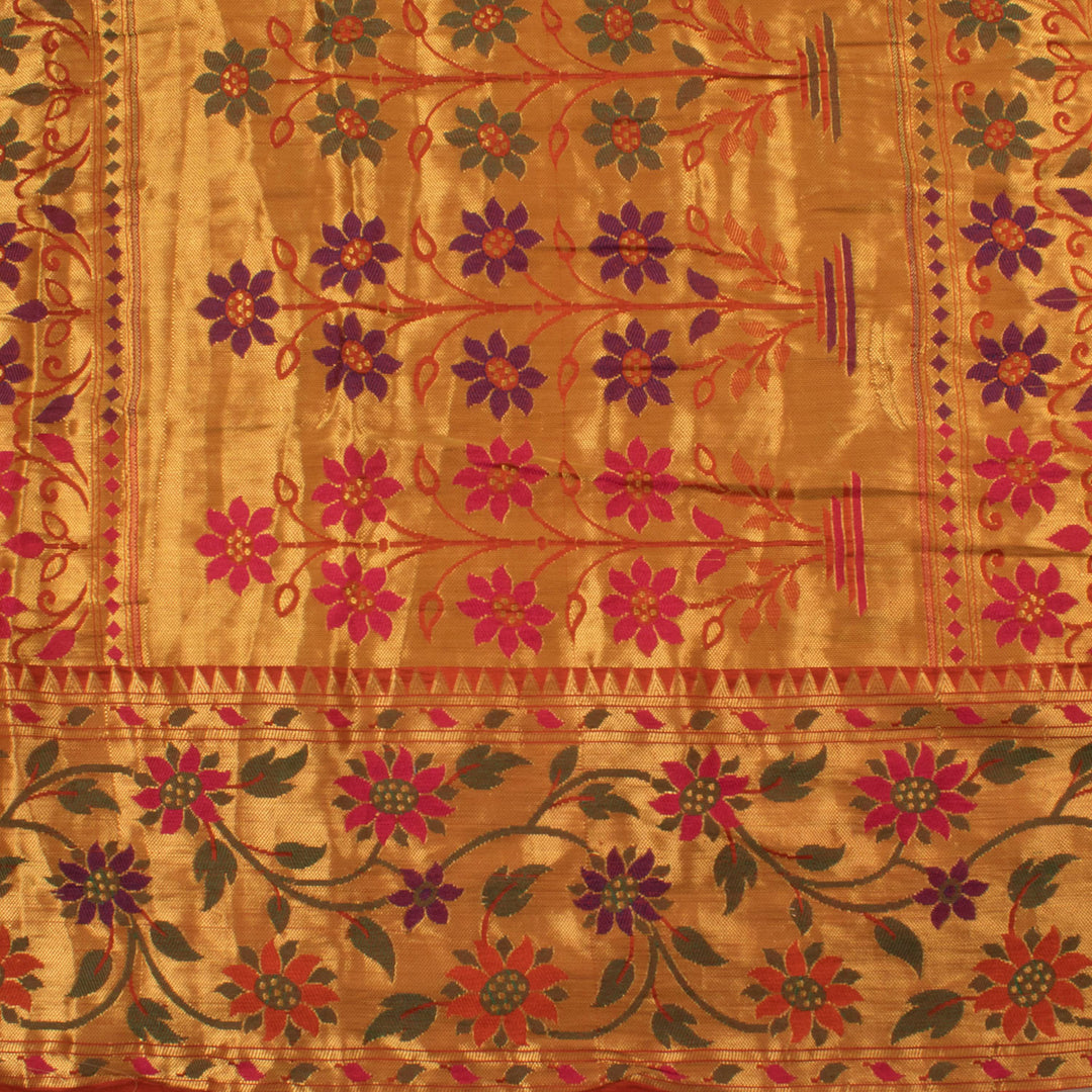 Kanjivaram Pure Silk Bandhani Saree 10057361