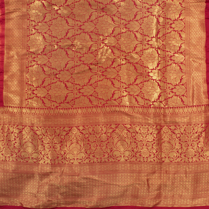 Kanjivaram Pure Silk Bandhani Saree 10057384