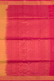 Lime Green Handloom Kanjivaram Soft Silk Saree 10059287