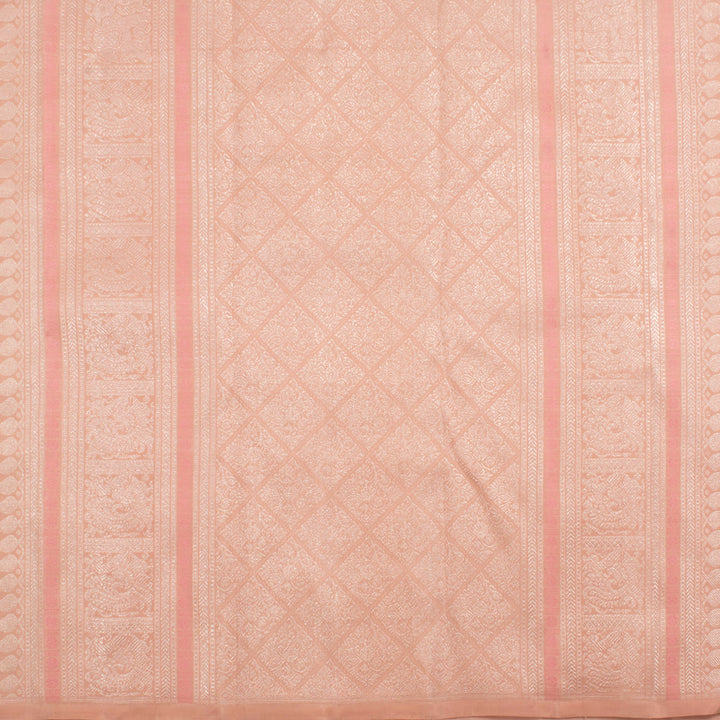 Handloom Pure Zari Jacquard Kanjivaram Silk Saree 10057028