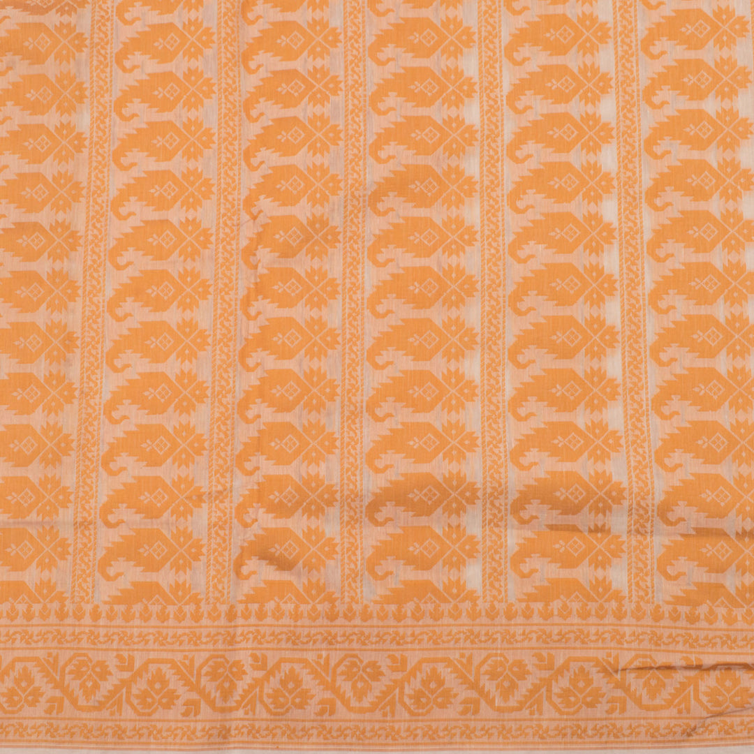 Handloom Dhakai Style Cotton Saree 10057534