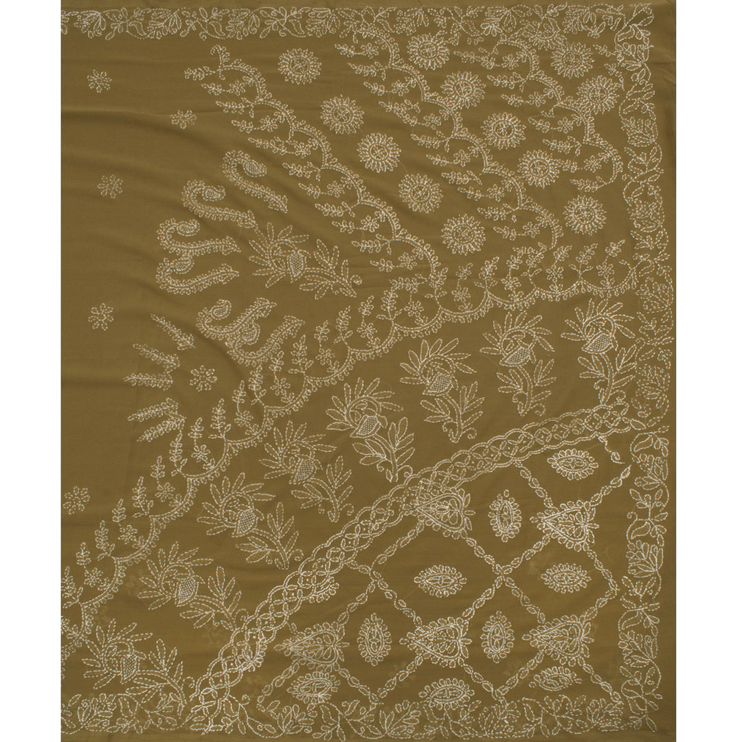 Chikankari Embroidered Georgette Saree 10056511