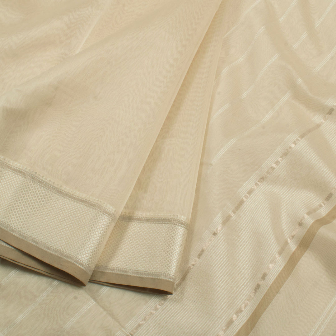 Handwoven Maheshwari Silk Cotton Saree 10055798