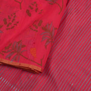 Printed Handloom Chanderi Silk Cotton Saree 10055906