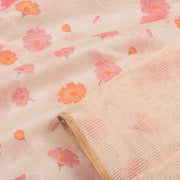 Printed Handloom Chanderi Silk Cotton Saree 10055914