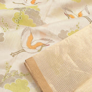 Printed Handloom Chanderi Silk Cotton Saree 10055918