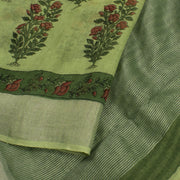 Printed Bhagalpur Linen Saree 10056490