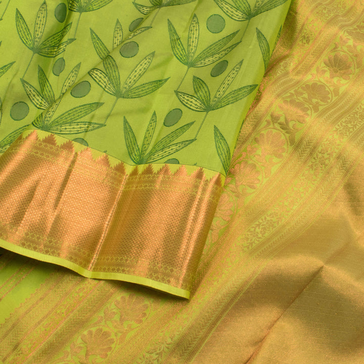 Kanjivaram Pure Silk Jacquard Saree 10056693