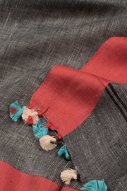 Handloom Bhagalpur Linen Saree 10057610