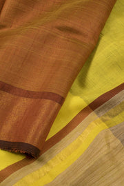 Handloom Bhagalpur Tussar Silk Saree 10057613