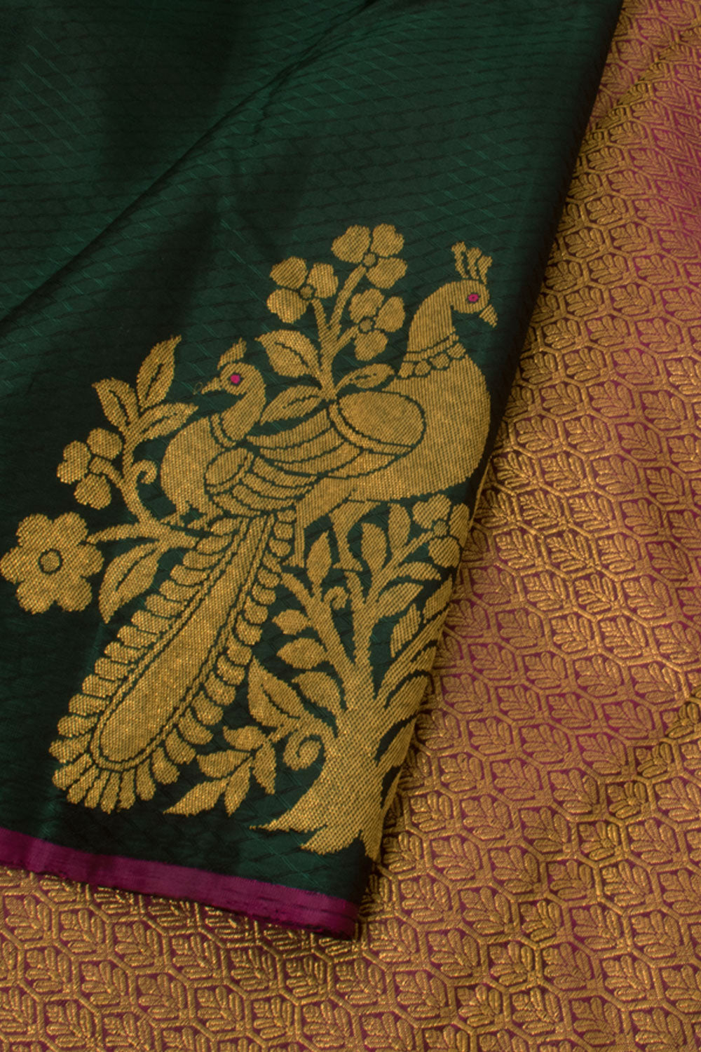 Handloom Pure Silk Jacquard Kanjivaram Saree 10057793