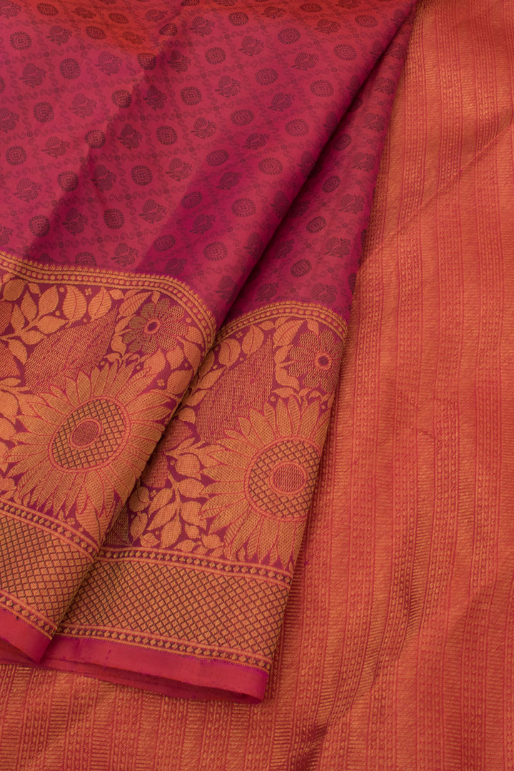 Handloom Pure Silk Jacquard Kanjivaram Saree 10057794