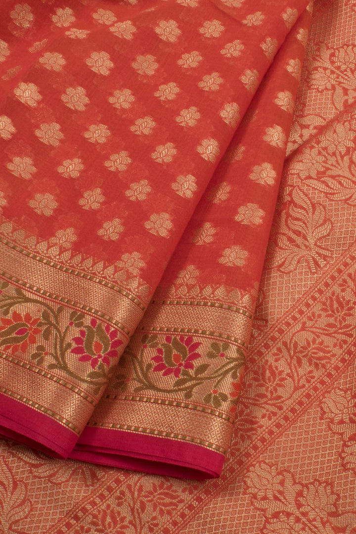 Banarasi Cotton Saree 10058875