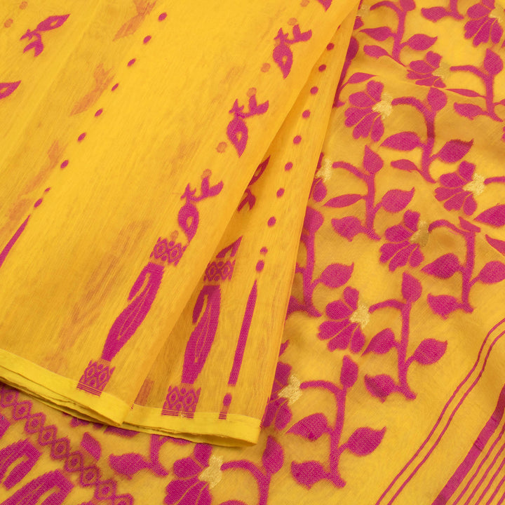 Handloom Dhakai Style Cotton Saree 10056990