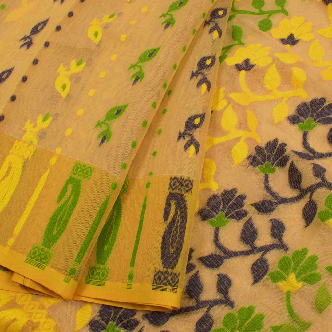 Handloom Dhakai Style Cotton Saree 10056998