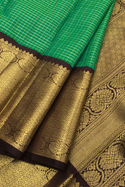 Pure Zari Korvai Kanjivaram Silk Saree 10058736