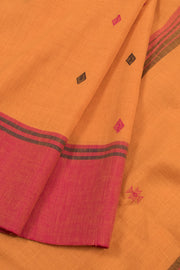 Orange Bengal Cotton Saree 10059328