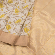 Printed Handloom Chanderi Silk Cotton Saree 10054805