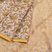 Printed Handloom Chanderi Silk Cotton Saree 10054809