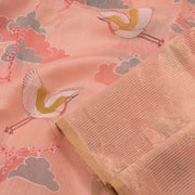 Printed Handloom Chanderi Silk Cotton Saree 10054815