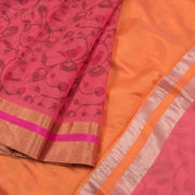 Printed Handloom Chanderi Silk Cotton Saree 10054818