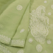 Chikankari Embroidered Cotton Saree 10055259