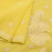 Chikankari Embroidered Cotton Saree 10055260