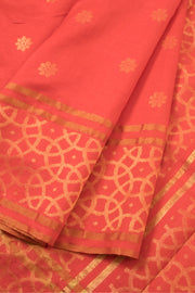 Orange Chhattisgarh Tussar Silk Saree 10059714