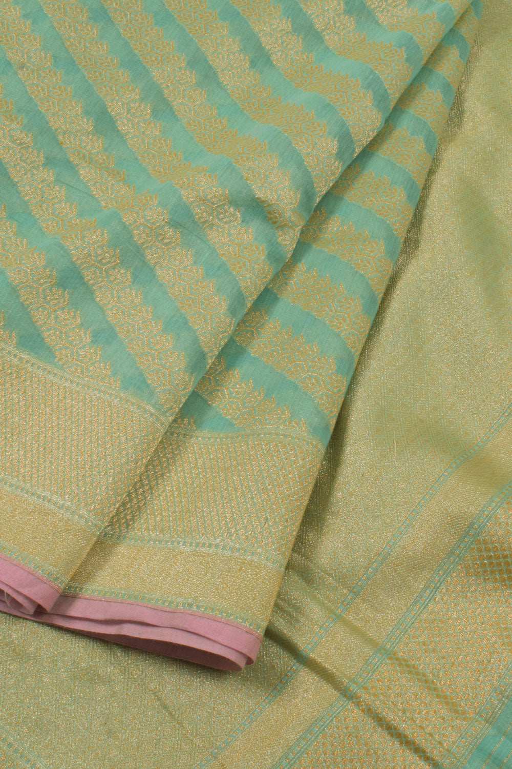 Handloom Banarasi Silk Cotton Saree 10058378