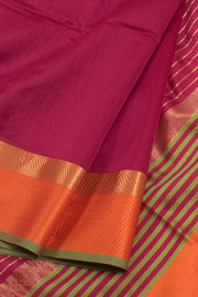 Handloom Maheshwari Silk Cotton Saree 10058815