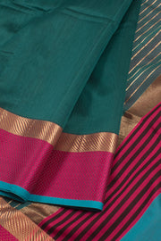 Handloom Maheshwari Silk Cotton Saree 10058818