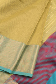 Handloom Maheshwari Silk Cotton Saree 10058821