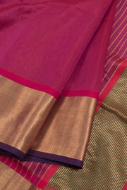Handloom Maheshwari Silk Cotton Saree 10058822