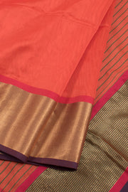 Handloom Maheshwari Silk Cotton Saree 10058825