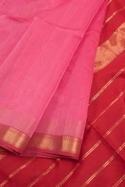 Handloom Maheshwari Silk Cotton Saree 10058827