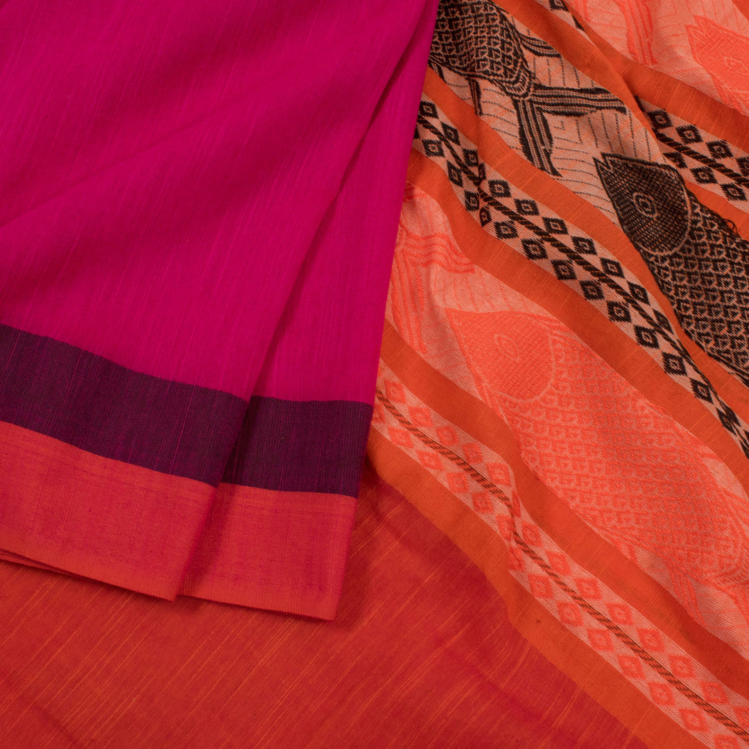 Handloom Bengal Cotton Saree 10055159
