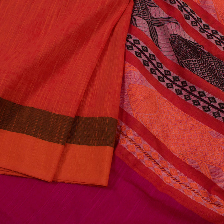 Handloom Bengal Cotton Saree 10055162