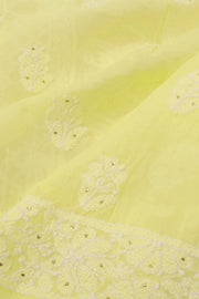 Chikankari Embroidered Cotton Salwar Suit Material 10057965