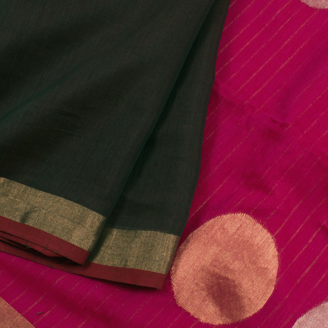Handloom Bengal Jamdani Silk Cotton Saree 10056364