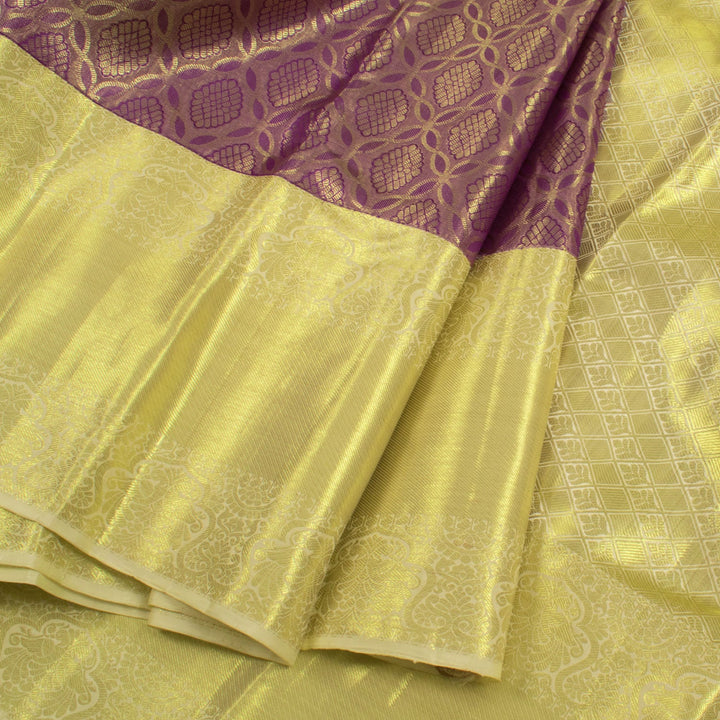 Pure Tissue Silk Bridal Jacquard Kanjivaram Saree 10056505